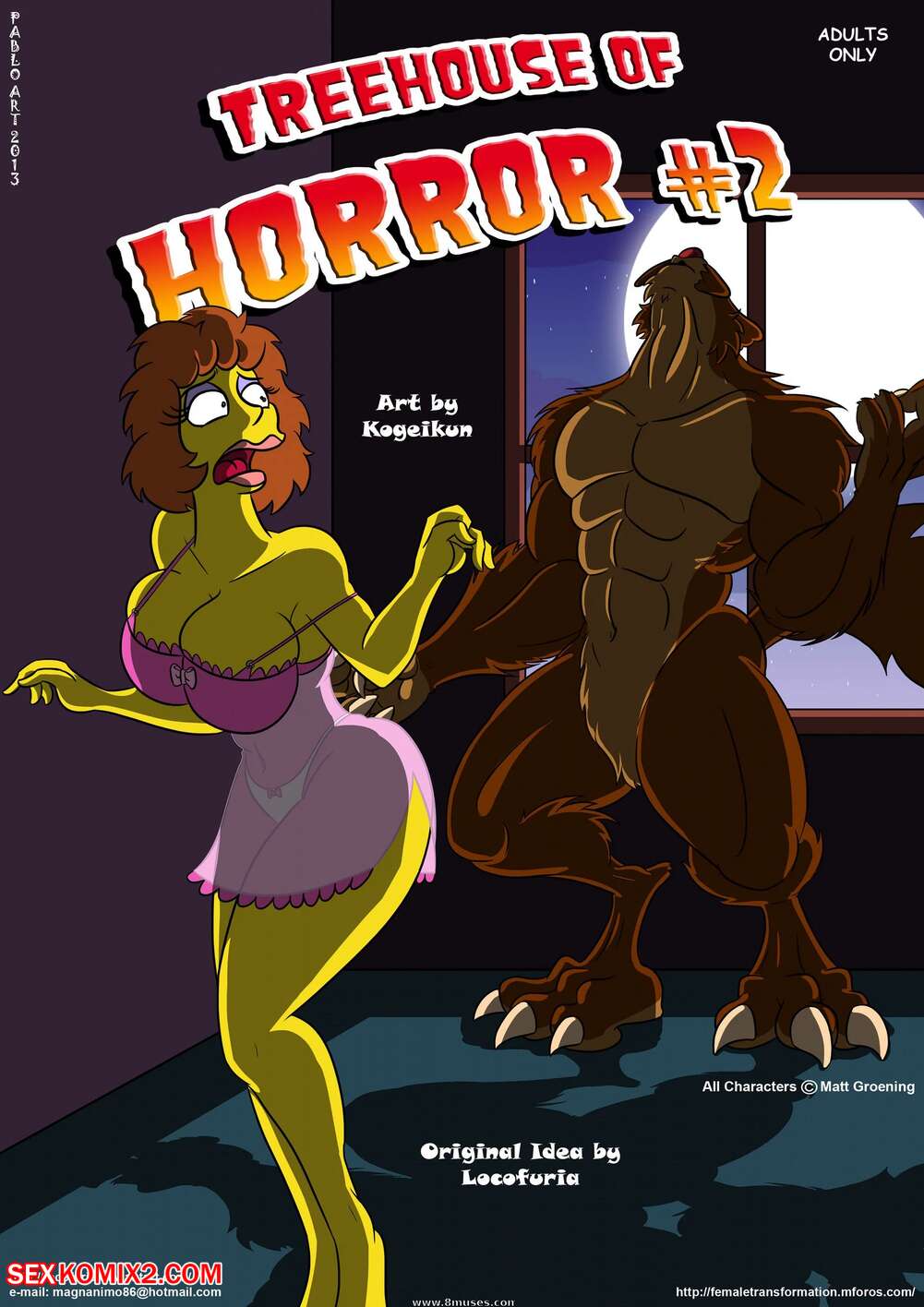 Porn comic Treehouse Of Horror. Chapter 2. The Simpsons. KogeiKun.