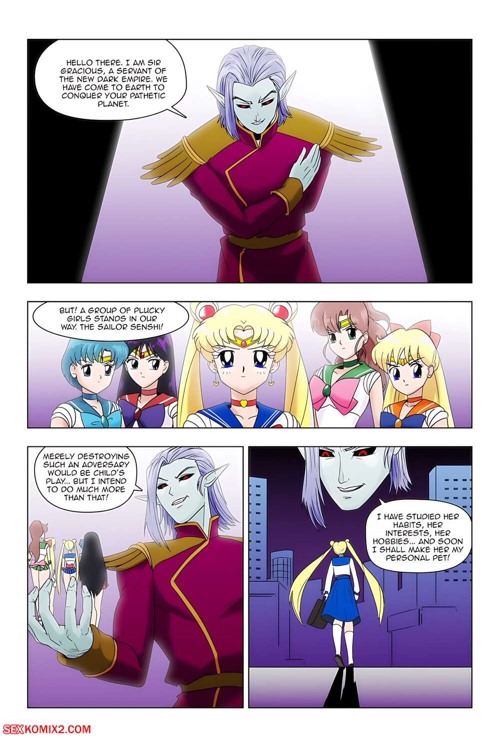 Porn comic Turning the Tables. Sailor Moon. wadevezecha