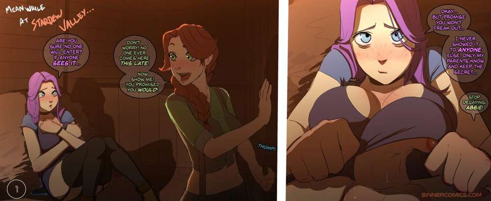 Porn comic Valley Friends. Stardew Valley.