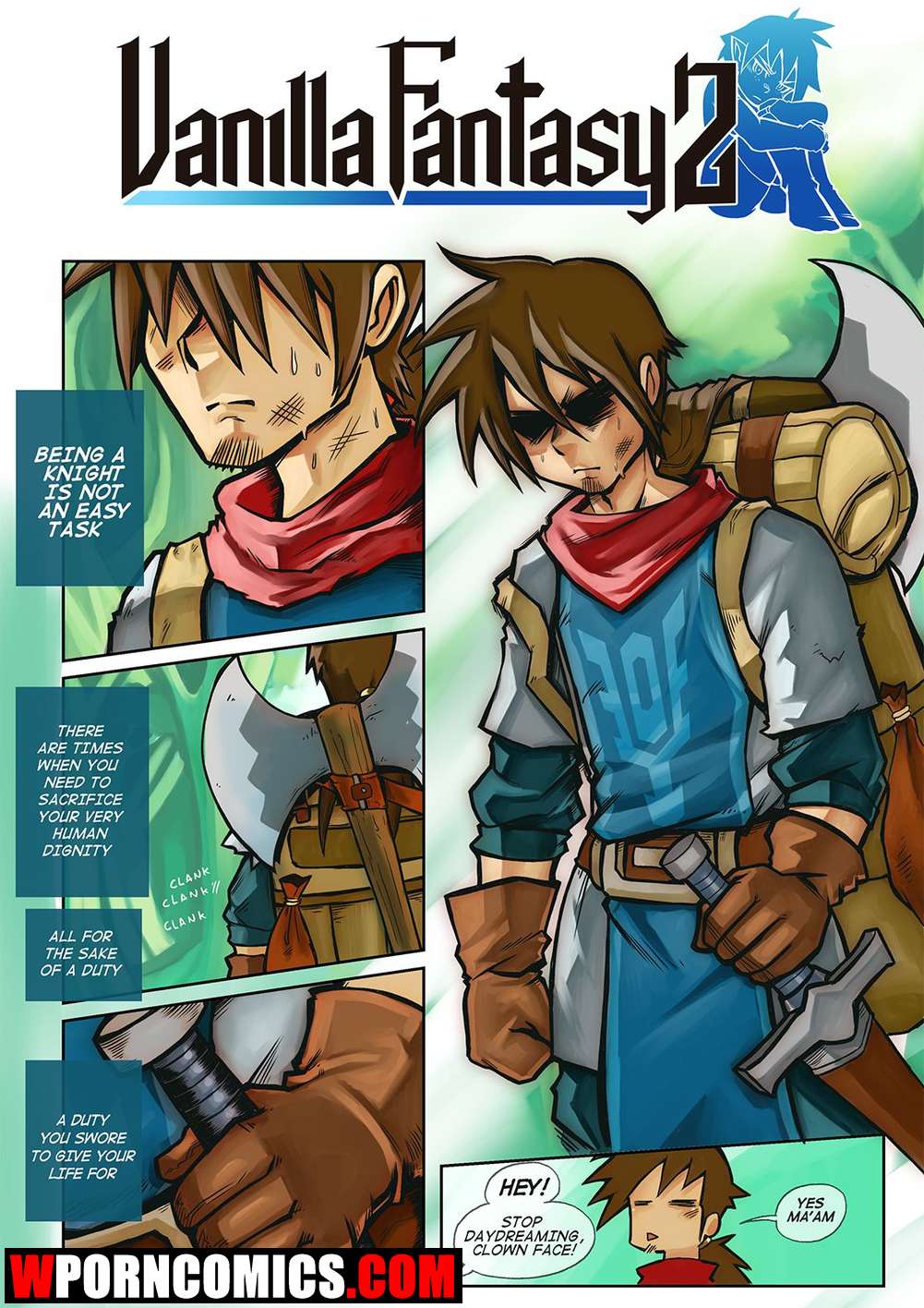 Porn comic Vanilla Fantasy. Part 2.