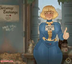 Porn comic Vault Girl. Fallout. Mr. Fuga