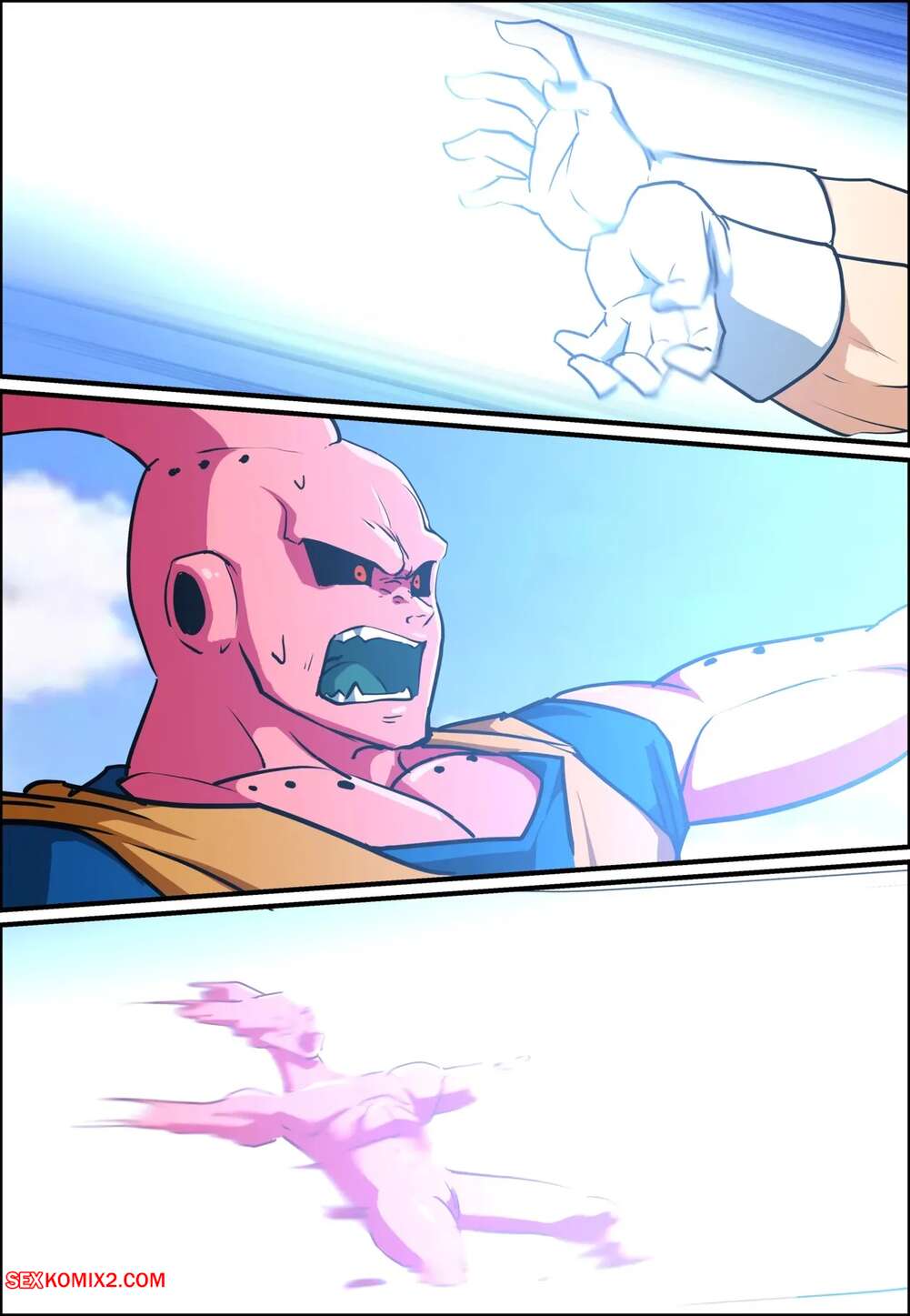 Porn comic Vegetto x Chichi x Bulma. Dragon Ball. Khear