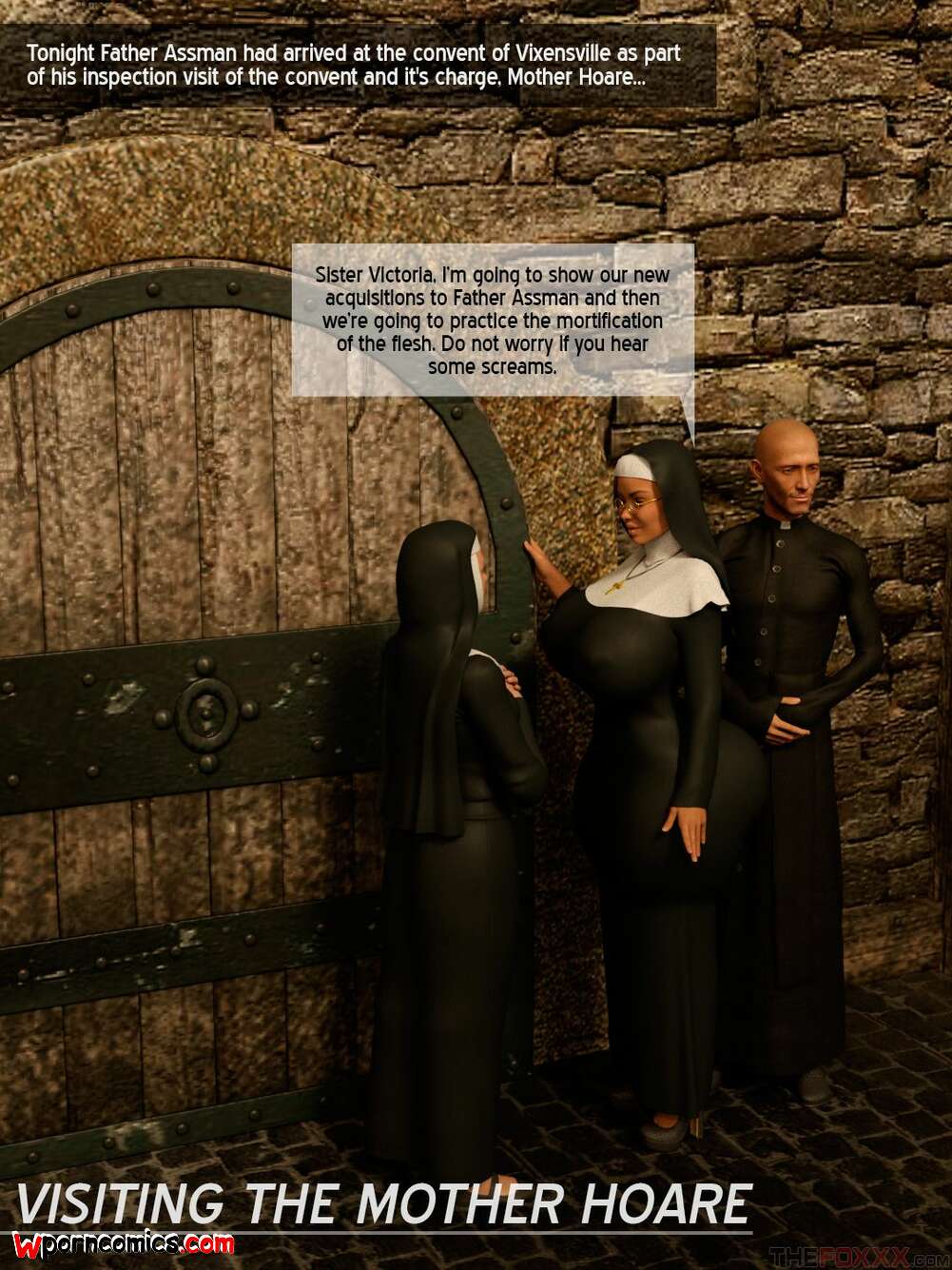Porn comic Vixensville Canon Story The FOXXX. Episode 12. Visiting The Mother Hoare