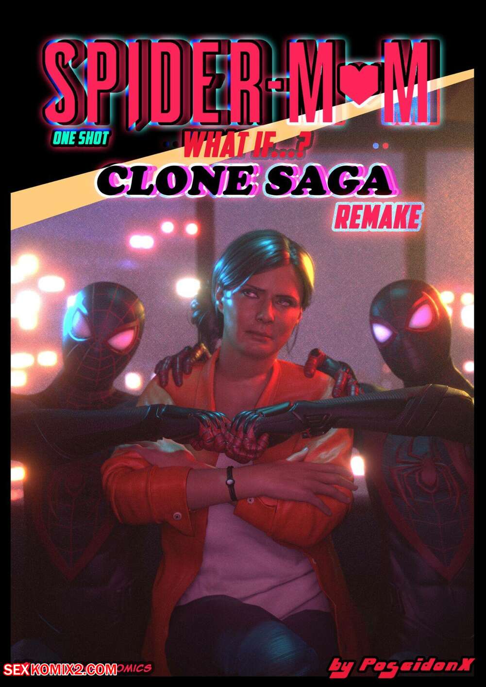 Porn comic What if. Spider Mom Clone Saga Remake. PoseidonX