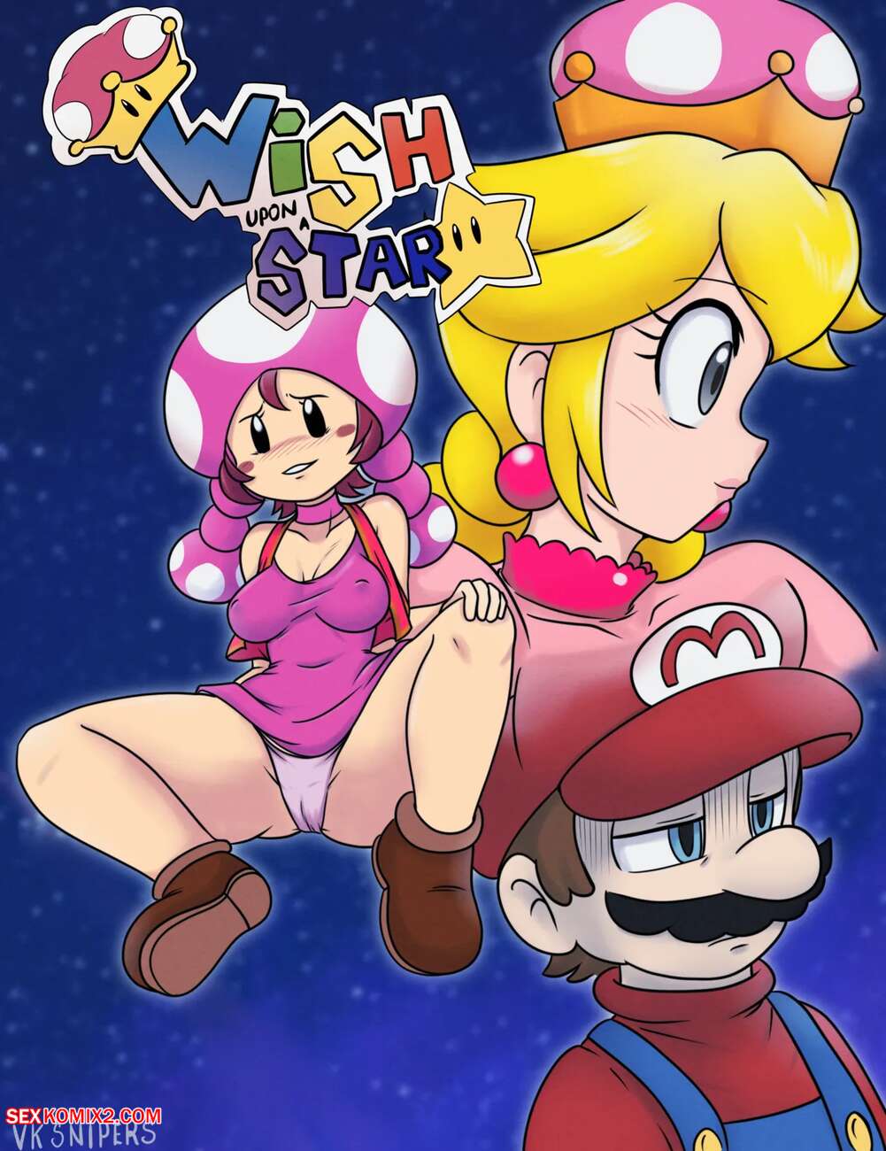 Porn comic Wish upon a Star. Super Mario Bros. VPSyren