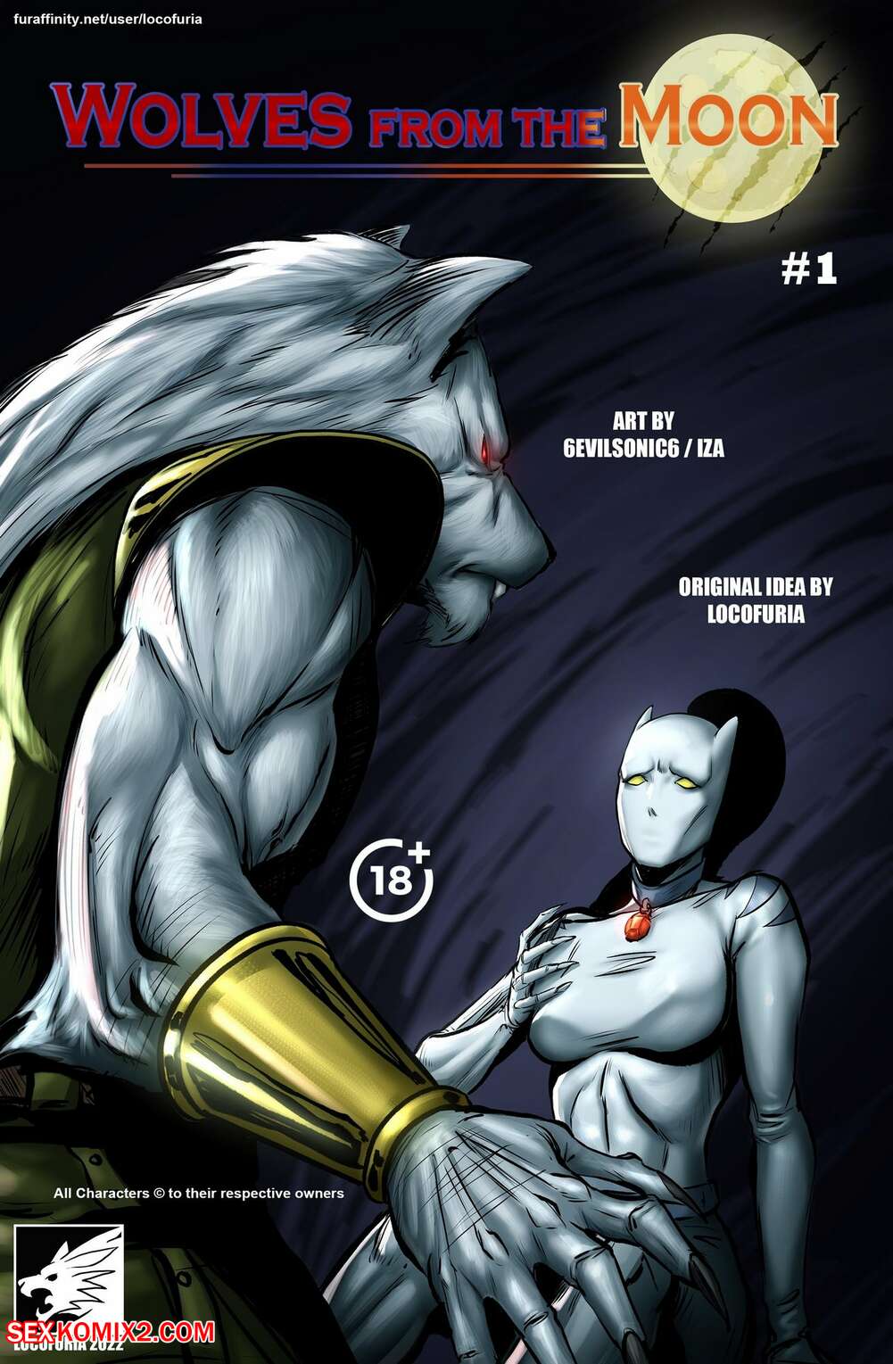 Porn comic Wolves From The Moon. LOCOFURIA